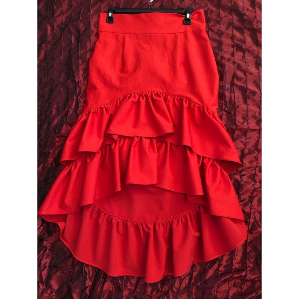 Cute ruffle skirt
